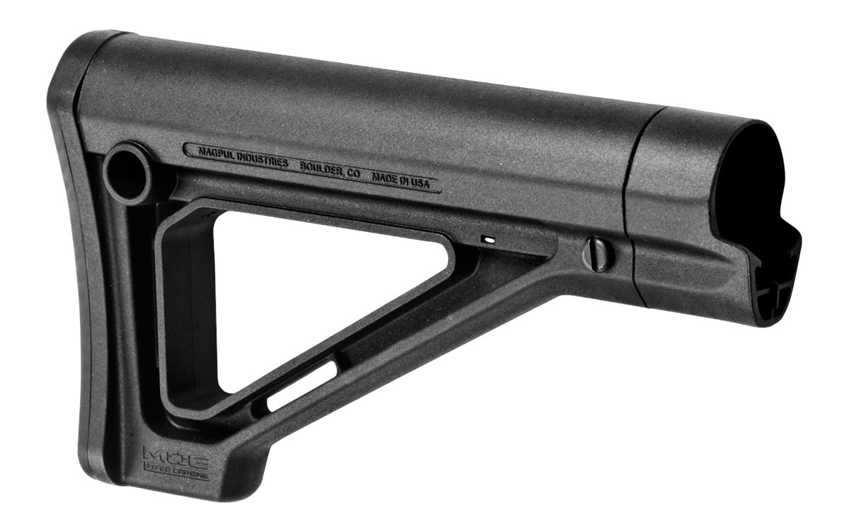 Magpul MAG480-BLK MOE Carbine Stock Black Synthetic, Fits AR-15/M16/M4, 8.8 view 2