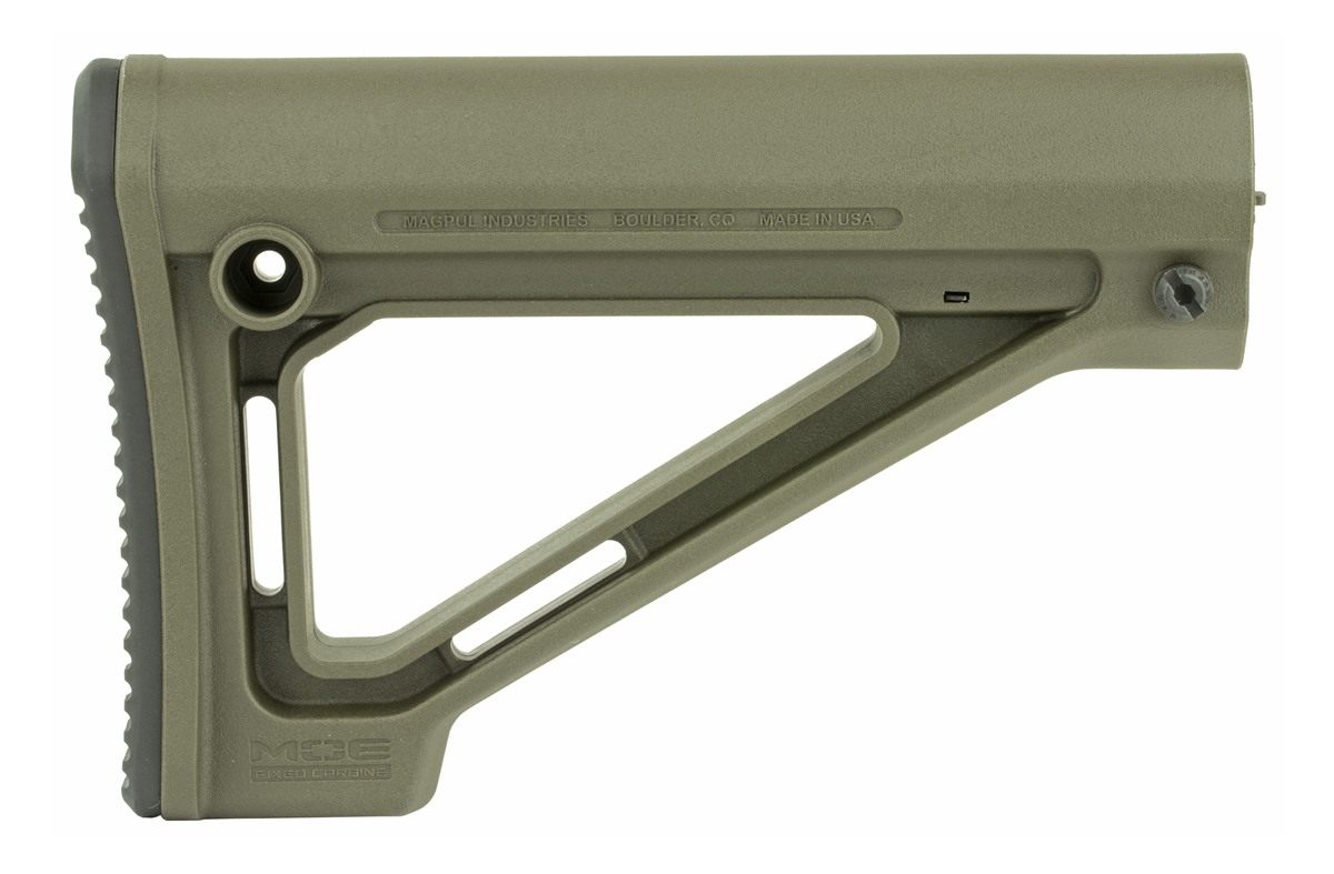 Magpul MAG480-ODG MOE Carbine Stock Fixed Green Synthetic for AR-15, M16, M