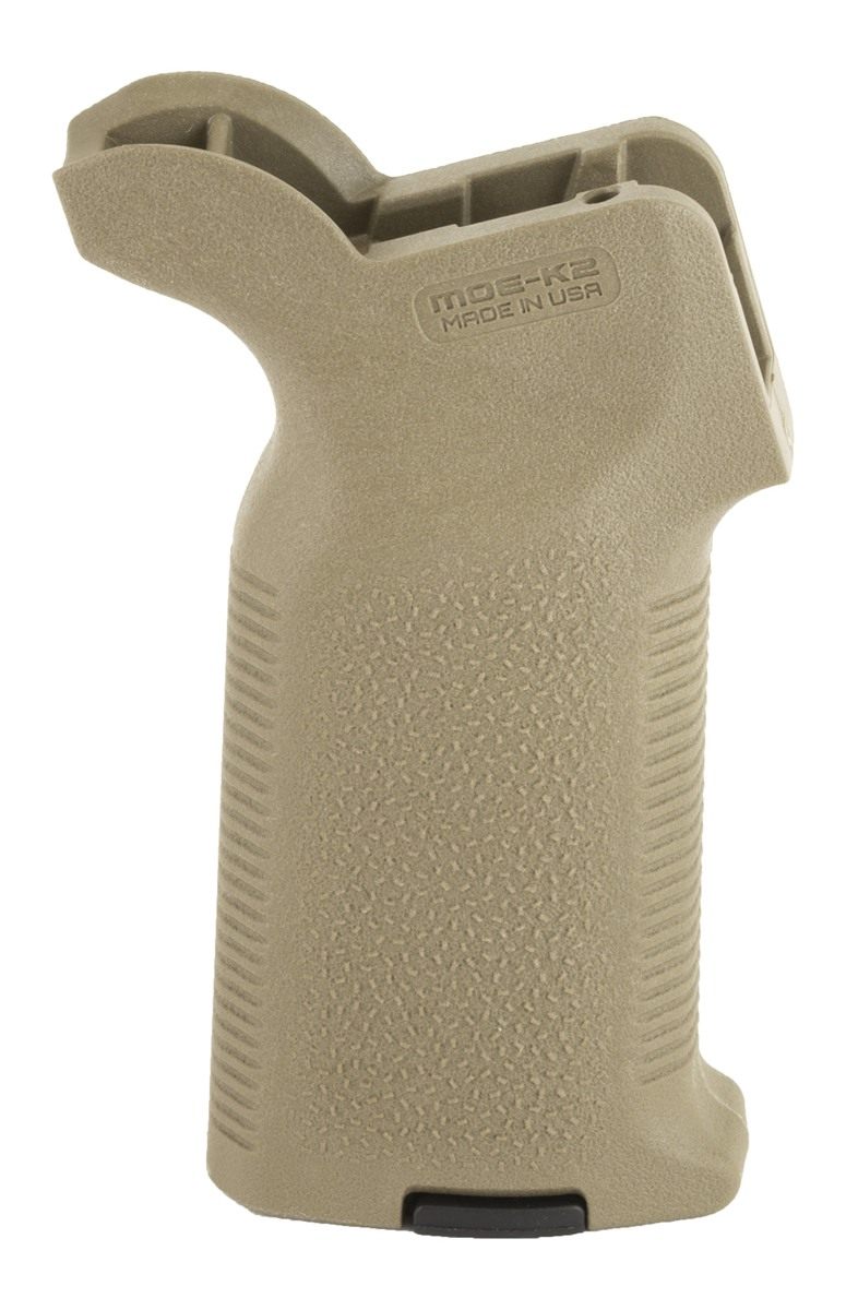 Magpul MAG522-FDE MOE-K2 Grip Flat Dark Earth Polymer Aggressive Textured F