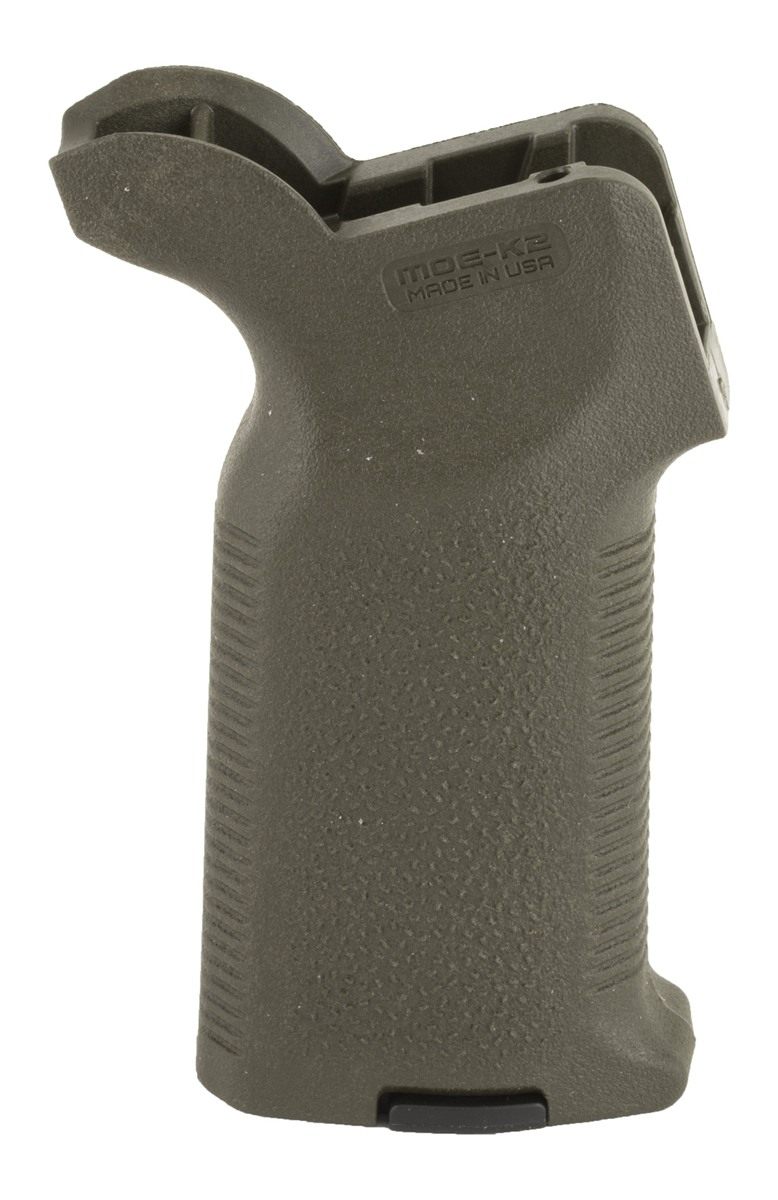 Magpul MAG522-ODG MOE-K2 Grip Aggressive Textured Green Polymer for AR-15