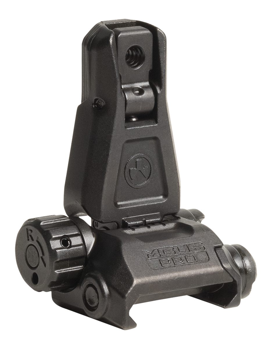 Magpul MAG276-BLK Mbus Pro Sight Rear QPQ Melonited Steel Construction for view 2