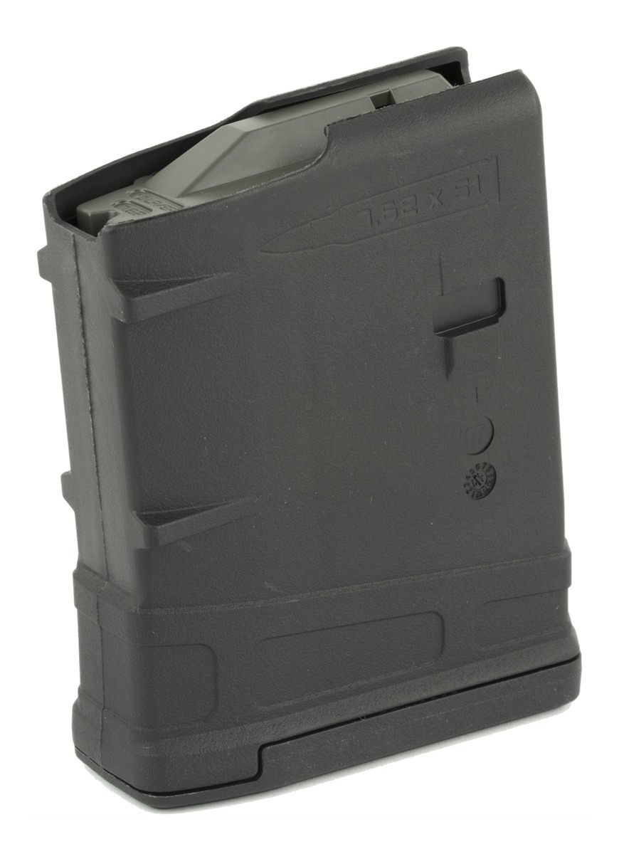 Magpul PMAG 10 LR/SR GEN M3 Rifle Magazine Black for DPMS/SR25/LaRue OBR 7. view 2