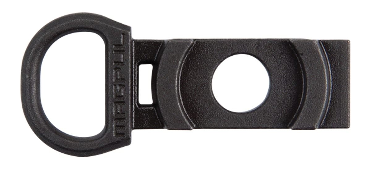 Magpul MAG492-BLK SGA Receiver Sling Mount made of Steel with Melonite Blac