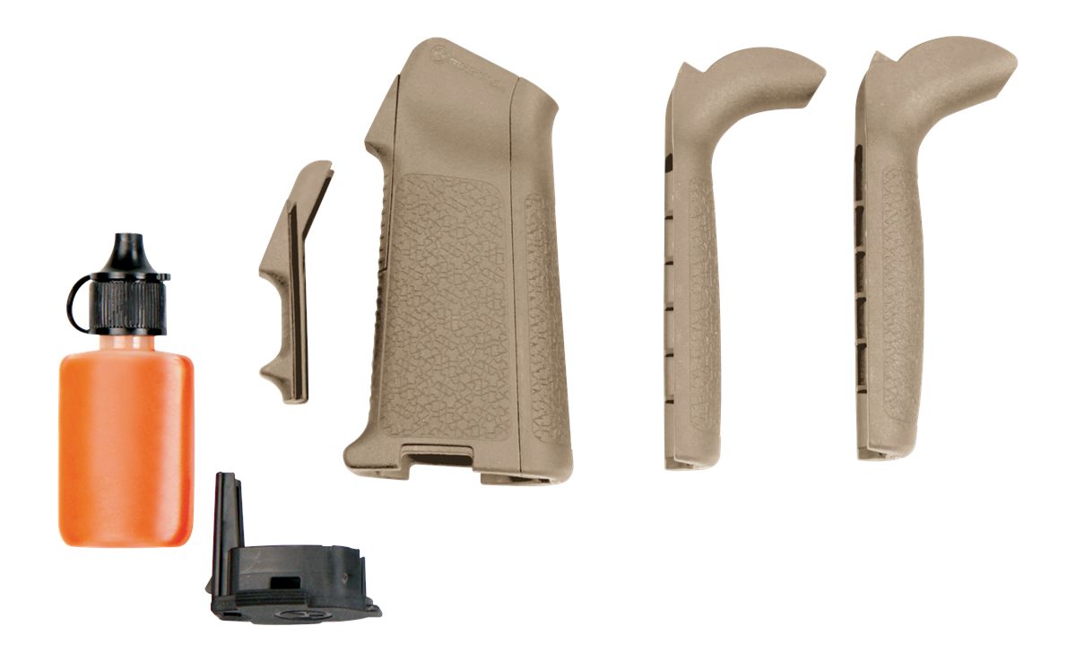 Magpul MAG521-FDE Miad Type 2 Gen 1.1 Grip Kit Polymer Aggressive Textured