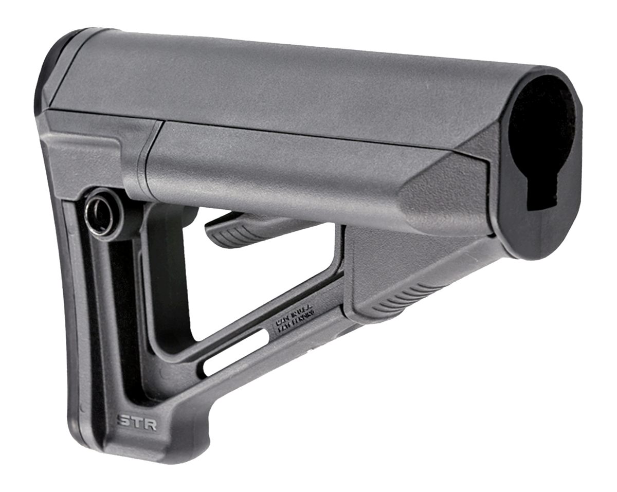 Magpul MAG470-GRY STR Carbine Stock Stealth Gray Synthetic for AR-15, M16