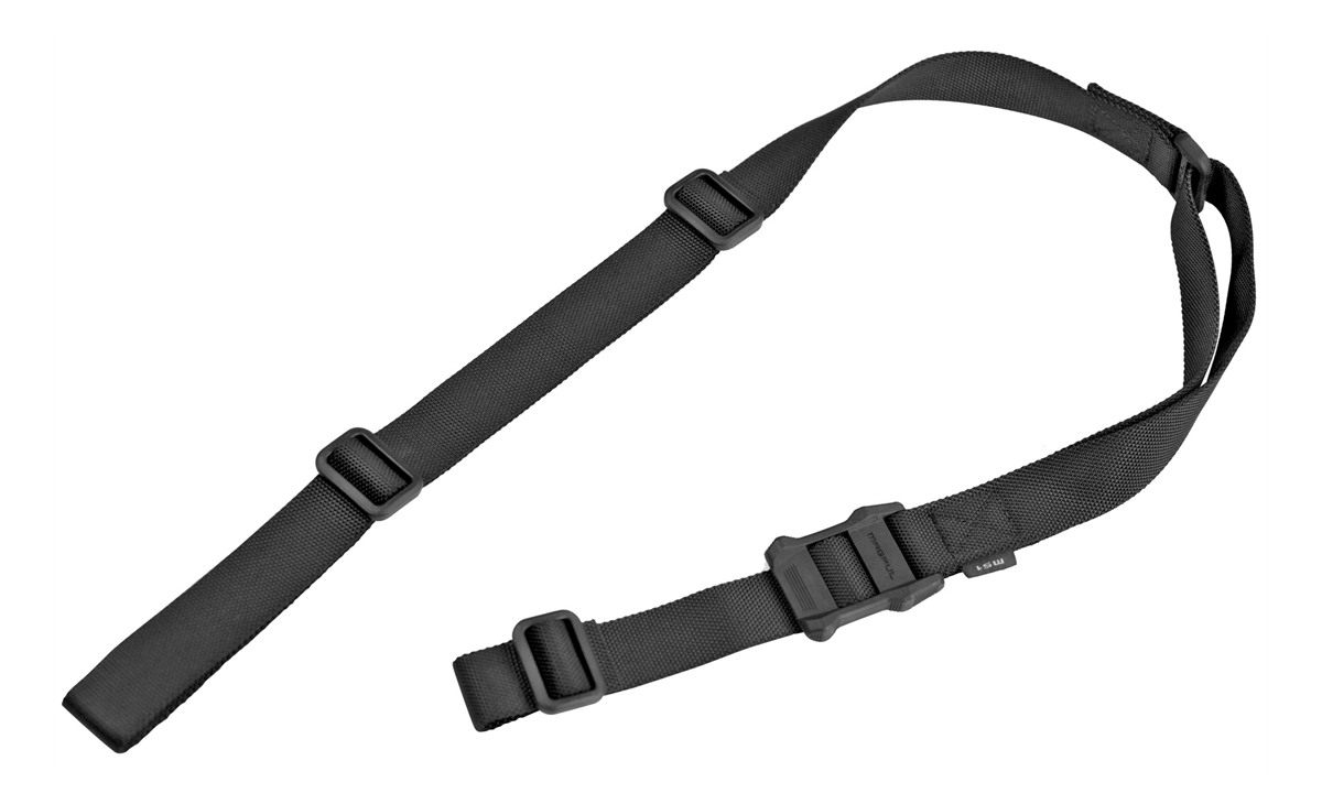 Magpul MAG513BLK MS1 Sling Black Nylon 48in-60in OAL Adjustable Two-Point A
