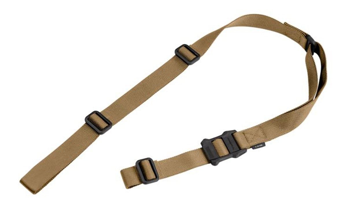 Magpul MAG513COY MS1 Sling Coyote Nylon 48in- 60in OAL Adjustable Two-Point