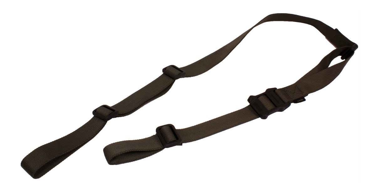 Magpul MAG513RGR MS1 Sling Ranger Green Nylon 48in-60in OAL Adjustable Two