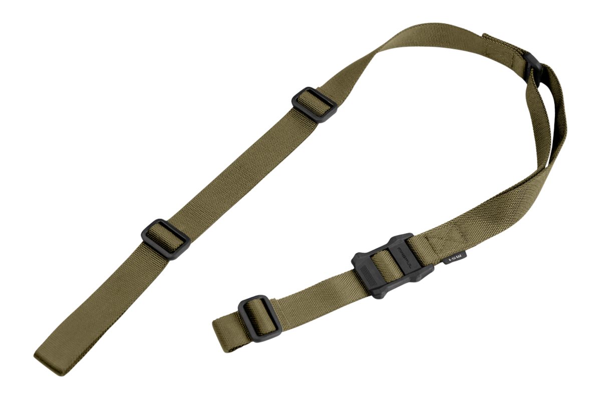 Magpul MAG513RGR MS1 Sling Ranger Green Nylon 48in-60in OAL Adjustable Two view 2