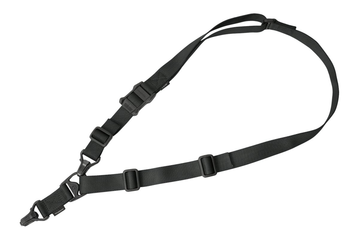 Magpul MAG514BLK MS3 Gen2 Sling Black Nylon 48in-60in OAL Adjustable One-Tw view 2