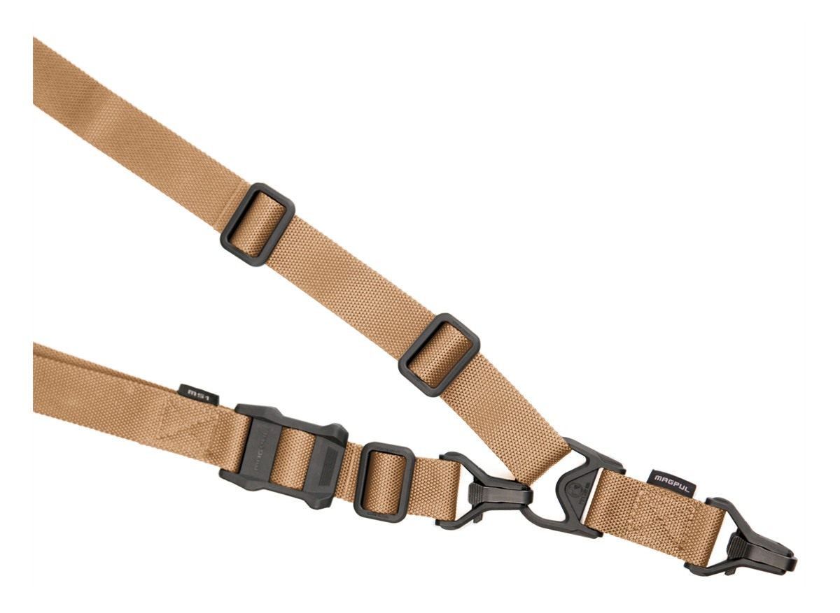 Magpul MAG514COY MS3 Gen2 Sling Coyote Tan Nylon 48in-60in OAL Adjustable O