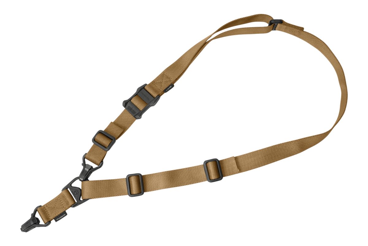 Magpul MAG514COY MS3 Gen2 Sling Coyote Tan Nylon 48in-60in OAL Adjustable O view 2