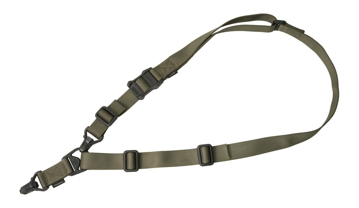 Magpul MAG514RGR MS3 Gen2 Sling Ranger Green Nylon 48in-60in OAL Adjustable