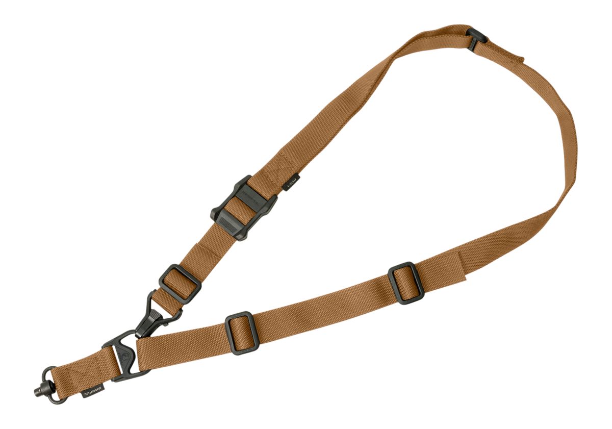 Magpul MAG515COY MS3 Single QD Sling GEN2 Coyote Tan Nylon 48in-60in OAL Ad view 2