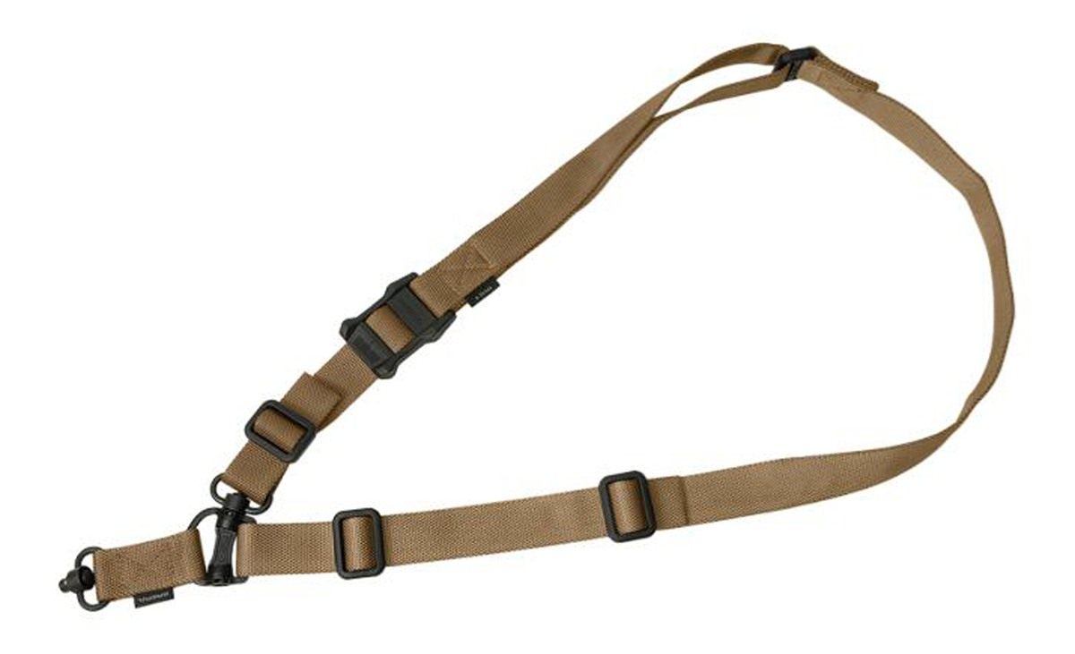 Magpul MAG518COY MS4 Sling GEN2 Coyote Tan Nylon 48in-60in OAL Adjustable O