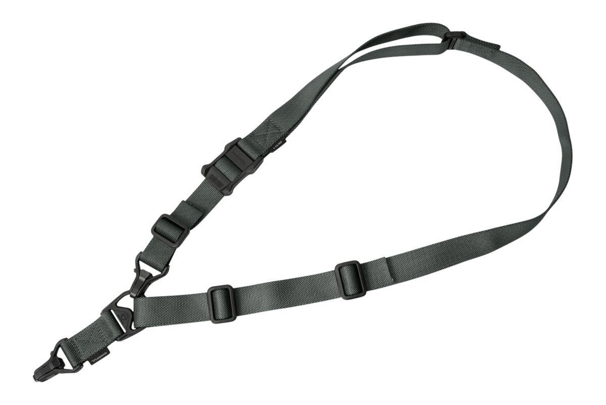 Magpul MAG514GRY MS3 Gen2 Sling Gray Nylon 48in-60in OAL Adjustable One-Two
