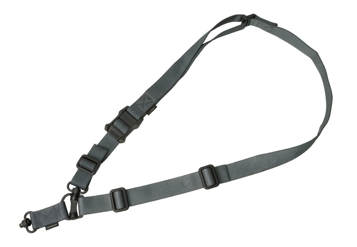 Magpul MAG518GRY MS4 Sling GEN2 Stealth Gray Nylon 48in-60in OAL Adjustable