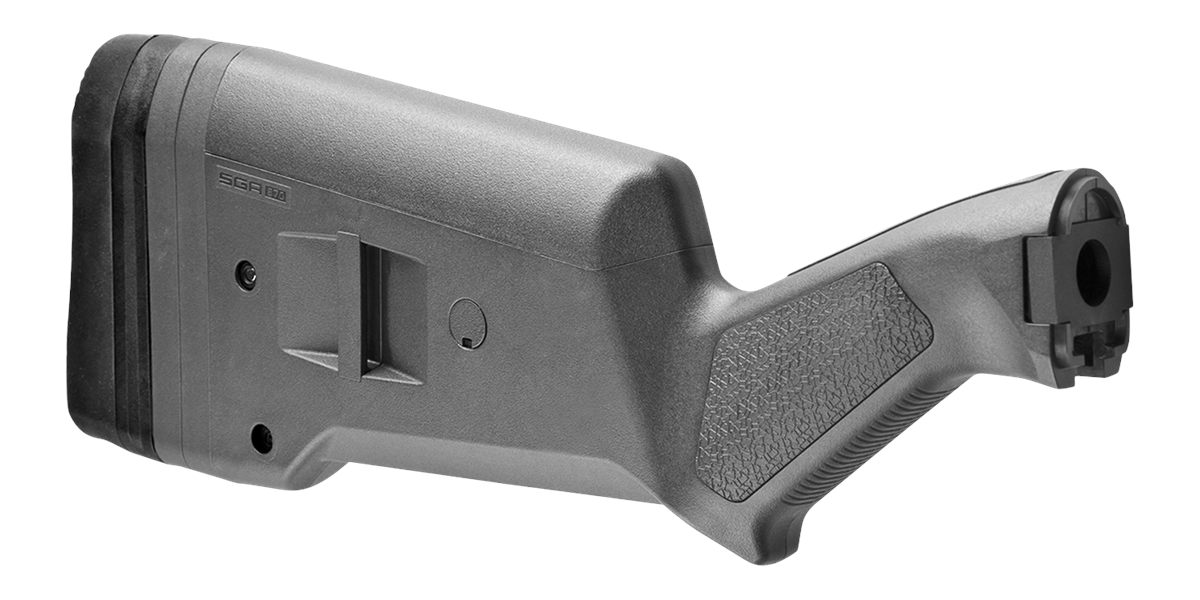 Magpul MAG460-GRY SGA Stock Fixed Stealth Gray Synthetic for Remington 870