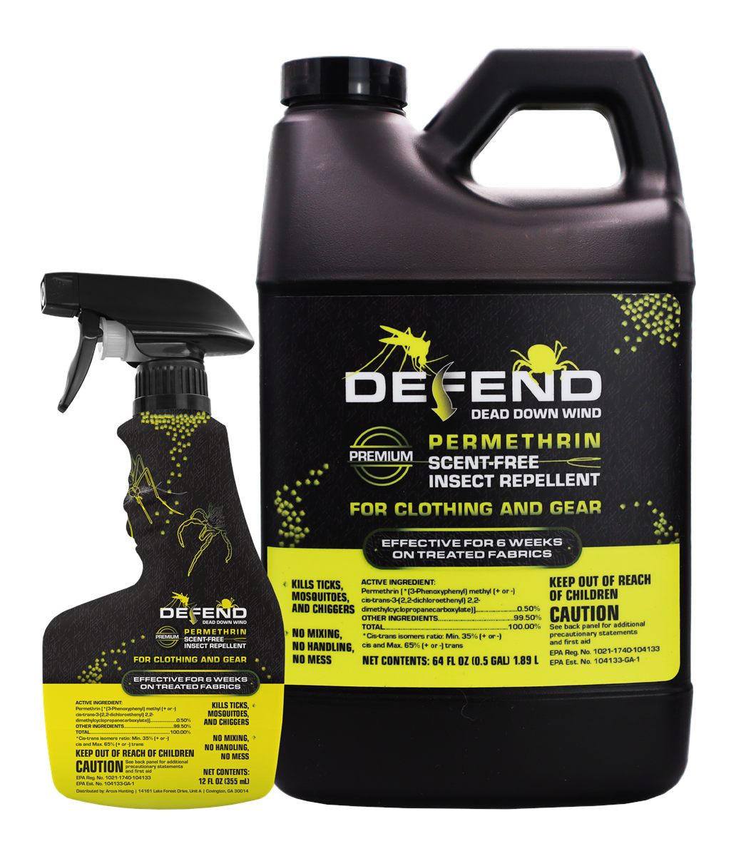 Dead Down Wind Defend Permethrin Clothing Spray 76 oz Value Pack