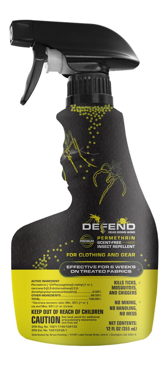 Dead Down Wind Defend Permethrin Clothing Spray 12 oz