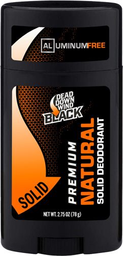 DDW BLACK PREMIUM DEODERANT NATURAL SOLID 2.75OZ