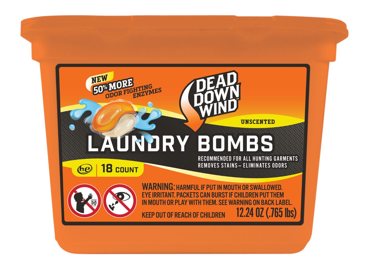 Dead Down Wind Unscented Laundry Detergent Pods (28 Ct) - Scent Eliminating view 2