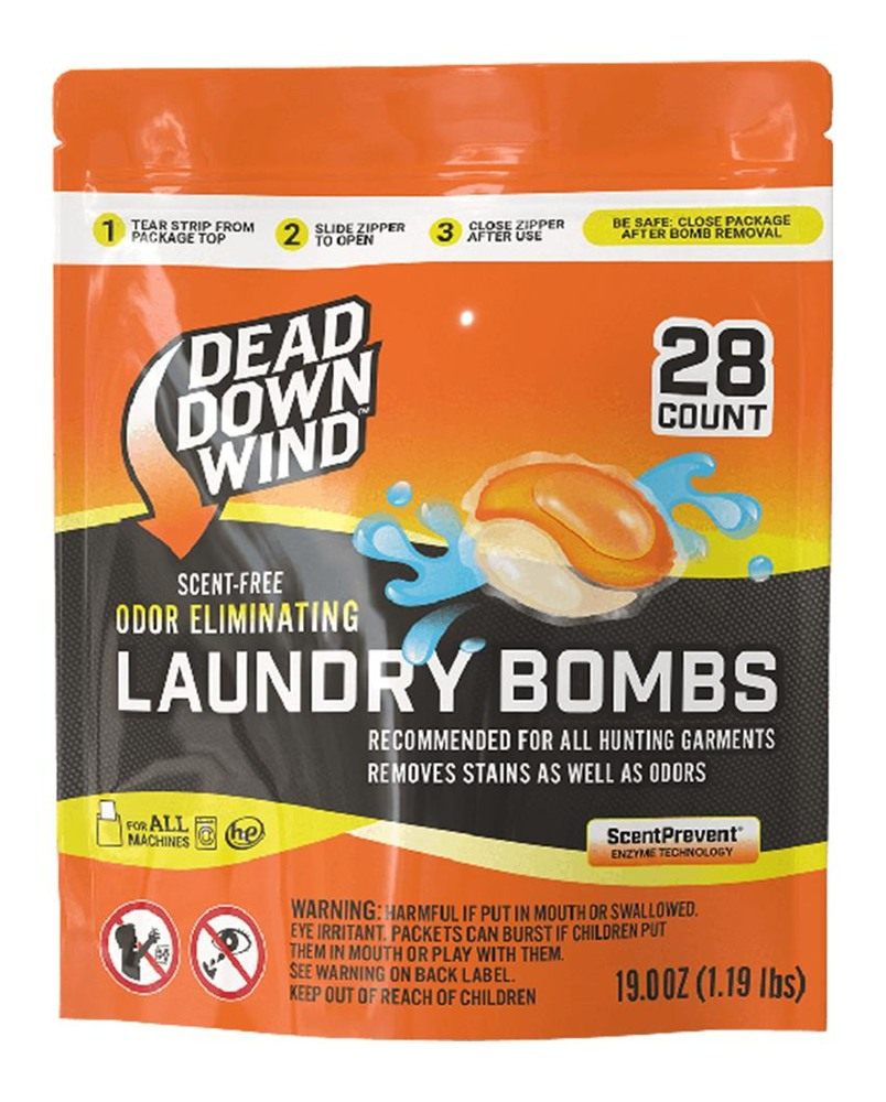 Dead Down Wind Unscented Laundry Detergent Pods (28 Ct) - Scent Eliminating view 7