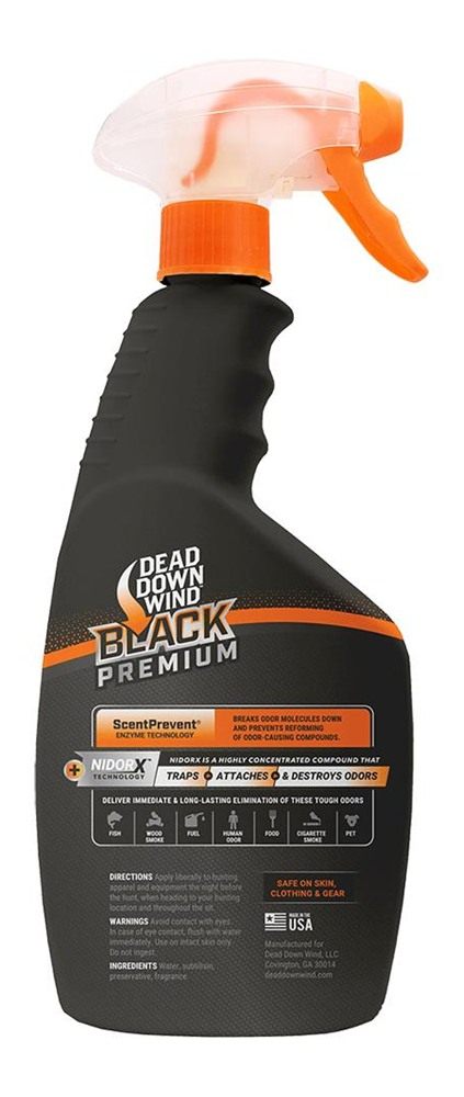 Dead Down Wind Black Premium Field Spray Bottle - Odor Fighting Hunting Sce view 3