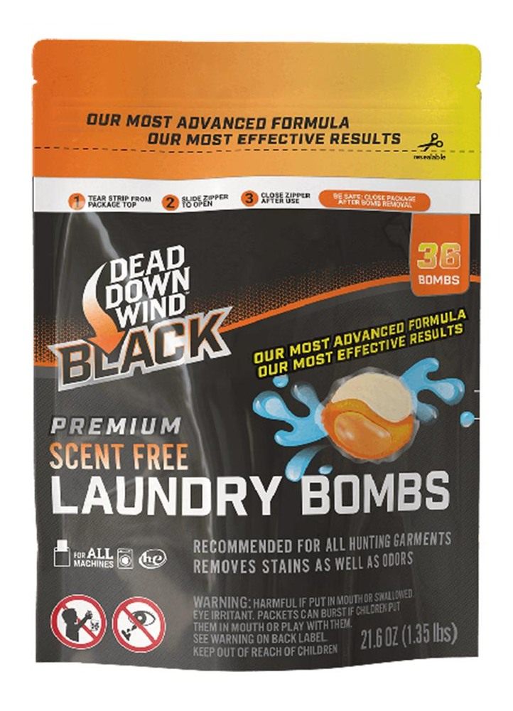 Dead Down Wind Black Premium Unscented Laundry Detergent Pods (36 Ct) - Sce view 3