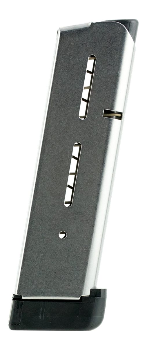 Wilson Combat 47DE 1911 8rd Extended 45 ACP Fits Government Stainless Steel