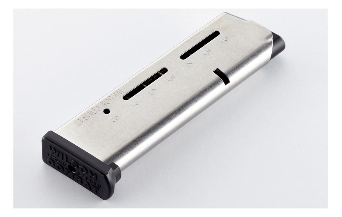 Wilson Combat 500 1911 8rd 45 ACP Fits Elite Tactical Stainless Steel