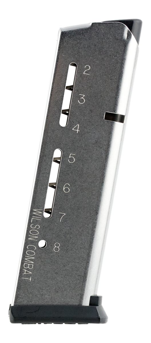 Wilson Combat 500 1911 8rd 45 ACP Fits Elite Tactical Stainless Steel view 2