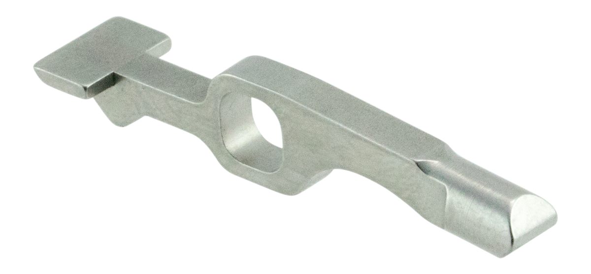 Wilson Combat 573 Bullet Proof Disconnector 1911 Silver Steel Handgun