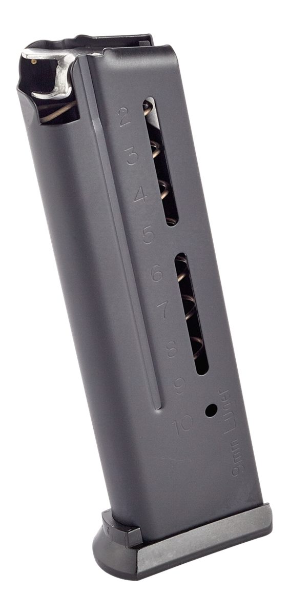 Wilson Combat 5009B ETM 10rd 9mm Luger Fits 1911 Elite Tactical Black Stain
