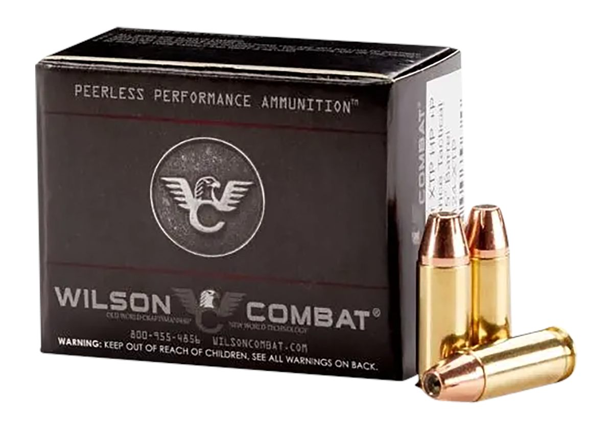 Wilson Combat .Hornady XTP Handgun Ammunition .38 Super(+P) 124gr HP 1335 f