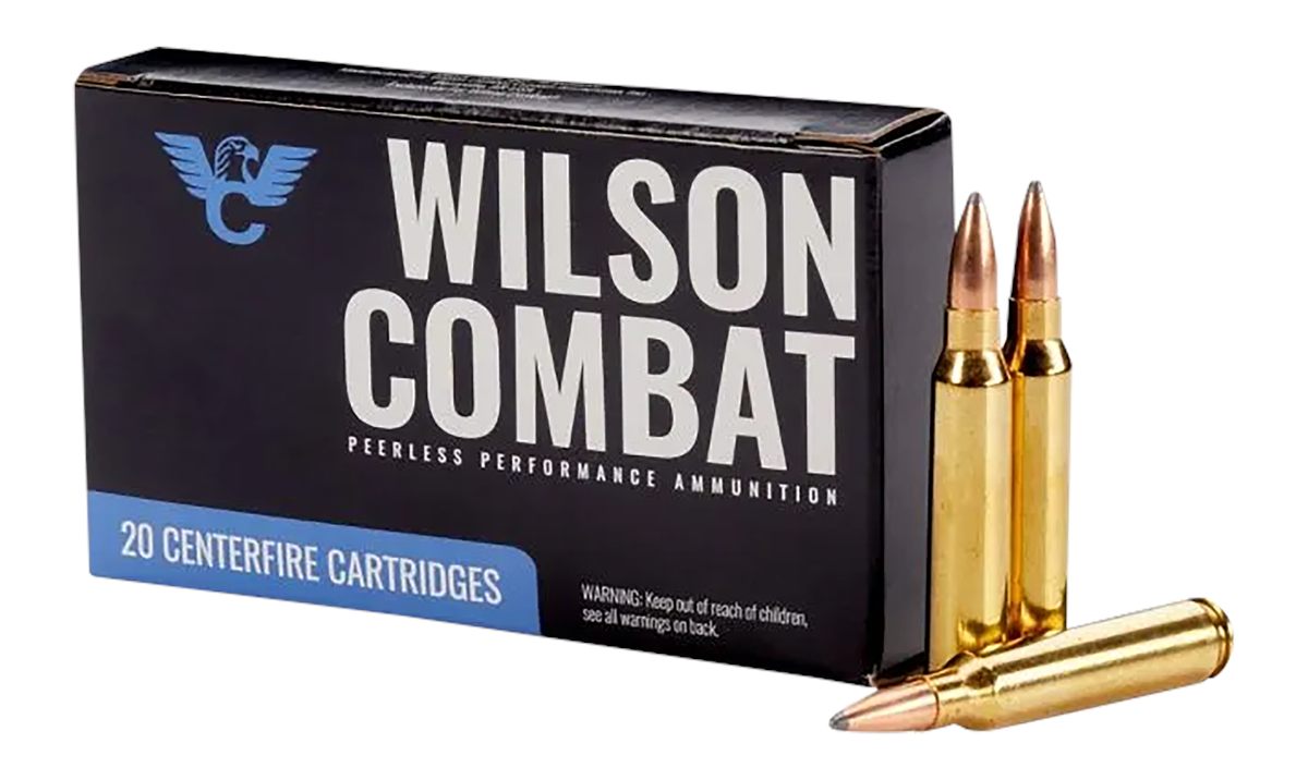 Wilson Combat A22365SBT 223 Rem 65gr Sierra GameKing Spitzer Boat Tail 20 P