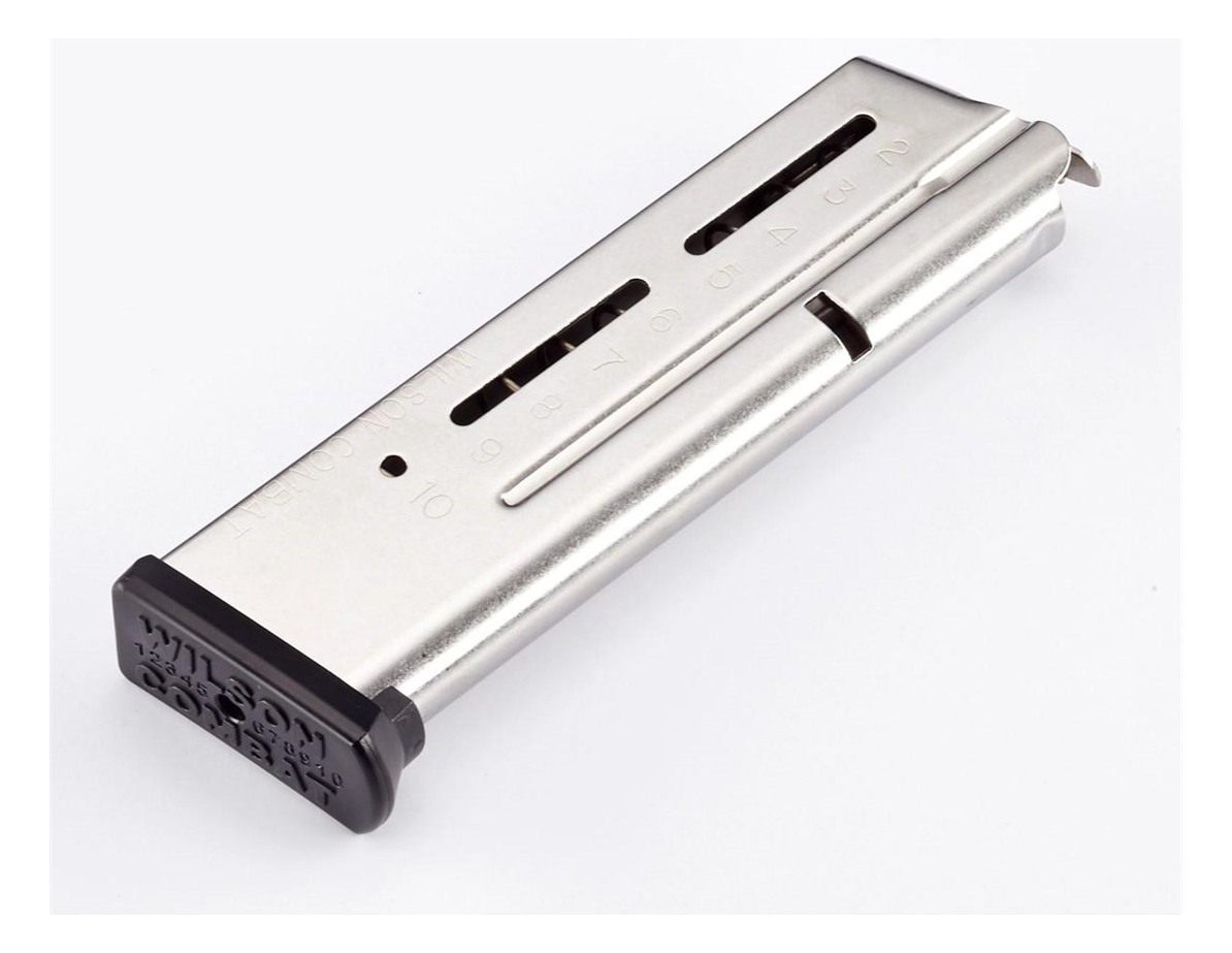 Wilson Combat 1911 Elite Tactical Handgun Magazine .38 Super 10/rd ETM Base view 3
