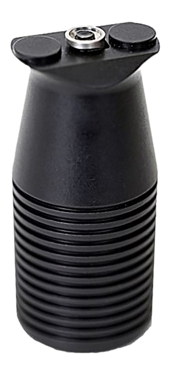 Falcon Indus Ergo 4231BK Mini Max Vertical Forward Grip Black Ribbed Anodiz