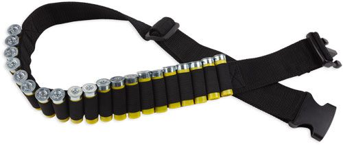 Bulldog Case WABS Shell Belt Black Nylon 20rd Shotgun Adjustable view 2