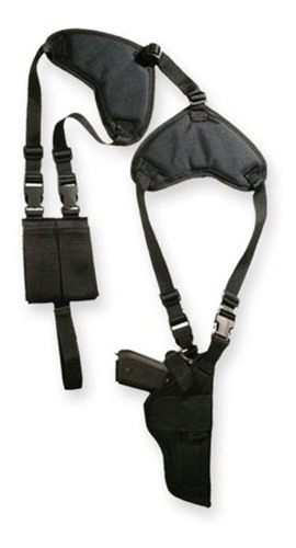 Bulldog Cases Deluxe Shoulder Harness with Holster and Ammo Pouch, Horizont view 2