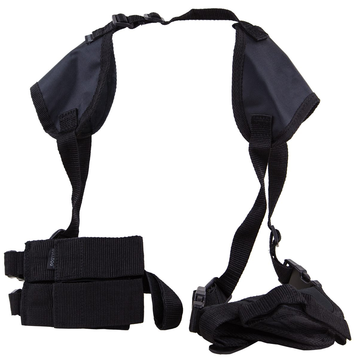 Bulldog Cases Deluxe Shoulder Harness with Holster and AmmPouch, Horizontal