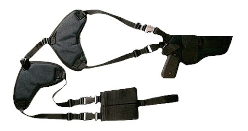 Bulldog Cases Deluxe Shoulder Harness with Holster and Ammo Pouch, Horizont view 2