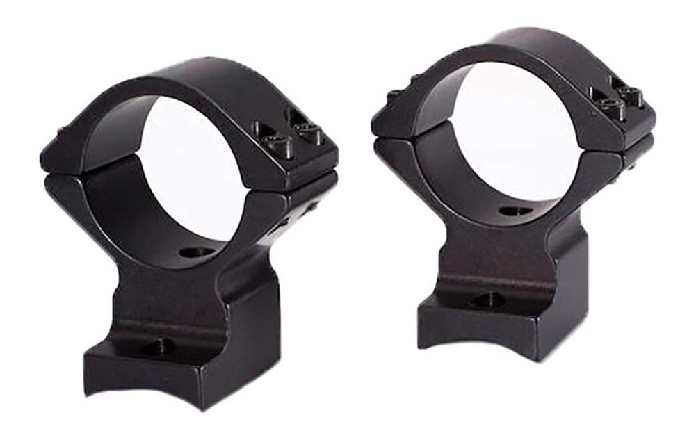 Talley Lightweight Alloy Cascade 1in Short Action High Rings Scope Mount, B view 2