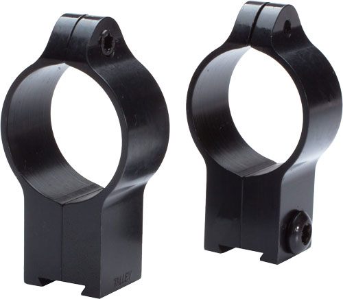 Talley Anschutz Rimfire Ring for Weatherby MK XXII, Blue, 1-Inch/High view 2