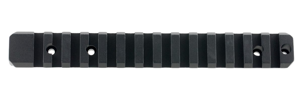 Talley Short Action Remington 700 20 MOA Picatinny Base, Black view 2