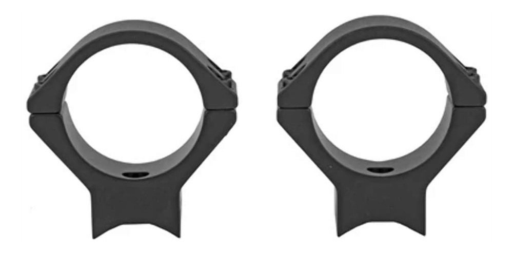 Talley Lightweight Alloy 30mm Low Black Base Scope Rings view 2