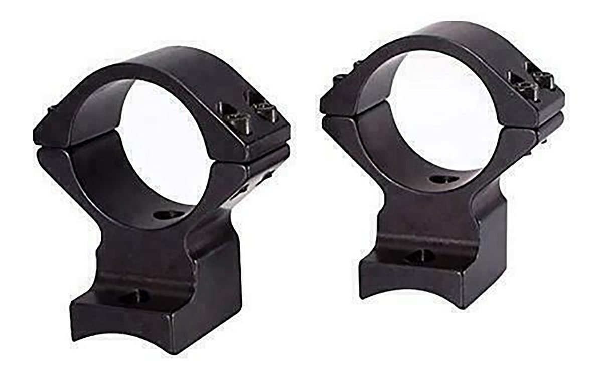 Talley Lightweight Alloy 30mm Medium Black Base Scope Rings