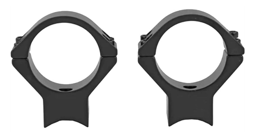 Talley Lightweight Alloy 30mm Medium Black Base Scope Rings view 2