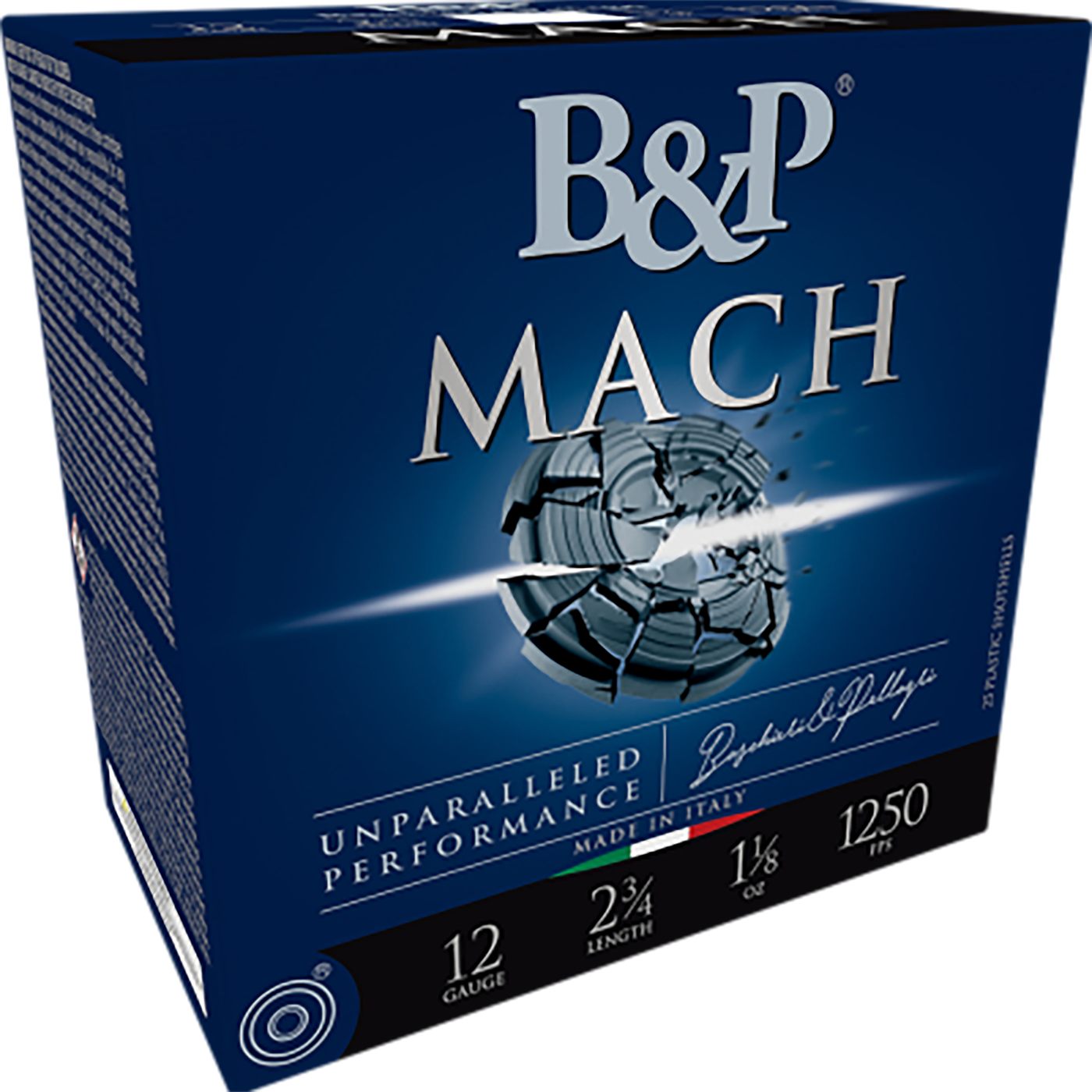 Baschiere Pellagri USA B P Mach Professional Handicap Shotshells 12ga 2-3/4