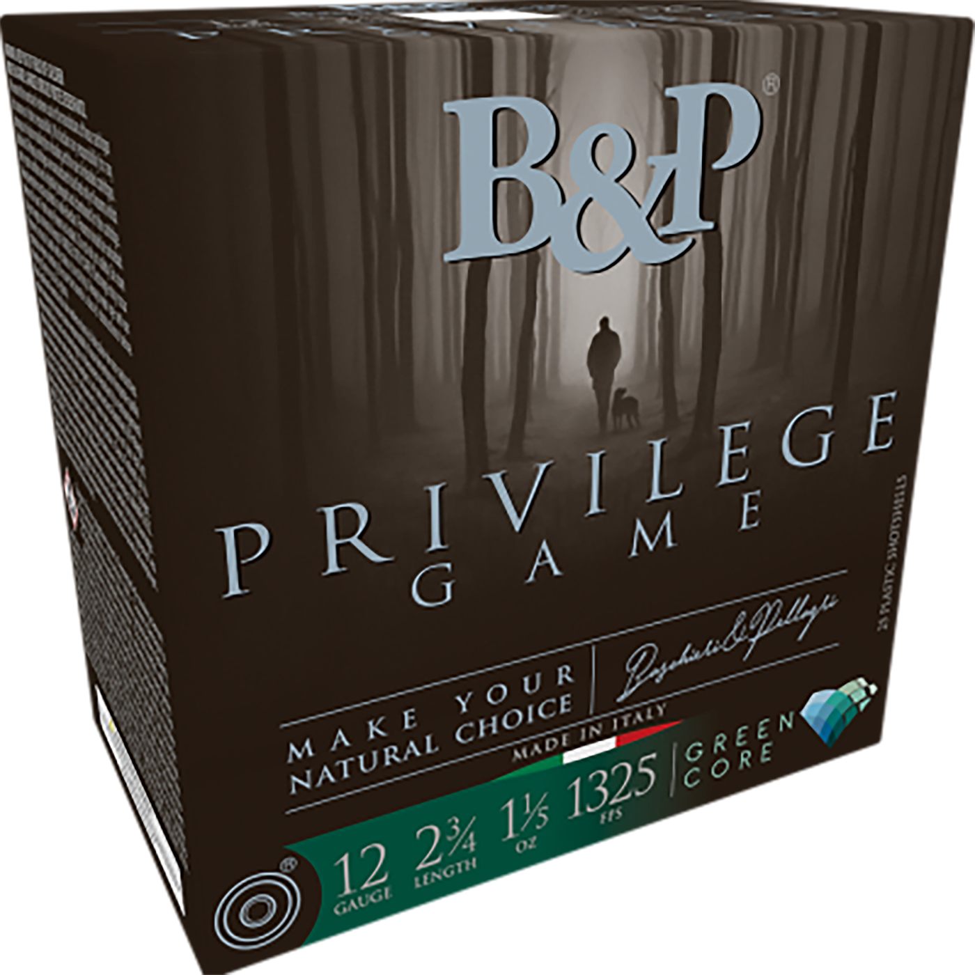 B P Ammunition 12B15PG7 Privilege Game 12 Gauge 2.75in 1/5oz 7.5 Shot 25 Pe